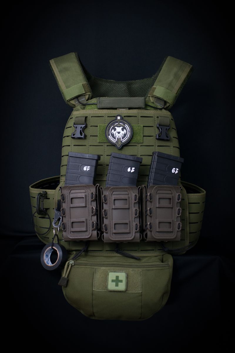 Condor MCR4 Plate Carrier (OD Green)